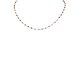 Faceted Bead Chain Necklace