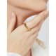 Double Ring Ring Fashion Metal Hemp Rope Ring