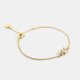 Geometric Zirconia Claw Bracelet