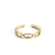 Metallic Style Chain Ring